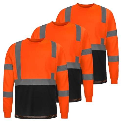 Hi Vis Safety Shirts (3 Count)