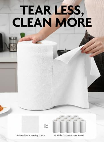 Microfiber Cleaning Cloth Rolls (675 Count)