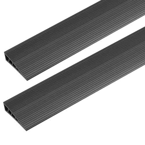 2 Pack 0.6 Inch Threshold Ramps for Doorways (2 Count)
