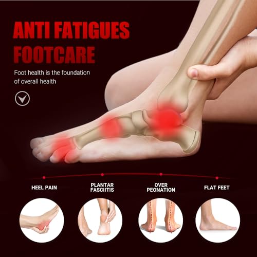 250+ lbs Plantar Fasciitis High Arch Support Insole for Men Women