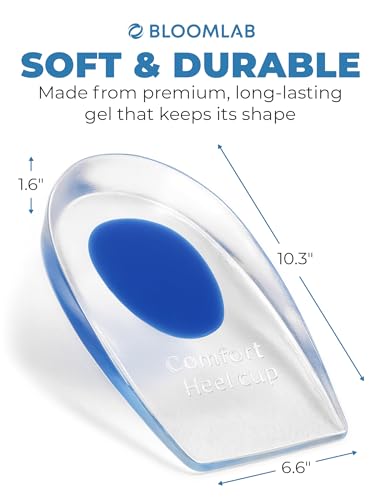 Gel Heel Cups for Heel Pain Relief