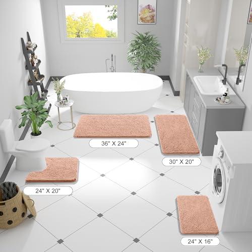Bathroom Runner Rugs 47x17