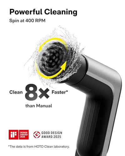 Grip™ Cordless Electric Spin Scrubber