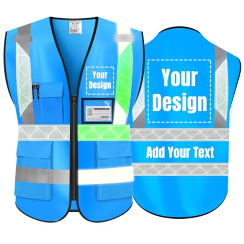Luminous Safety Vest Customize Your Logo Work Vest with Luminous Hi