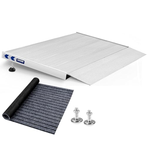 Aluminum Threshold Ramp for Wheelchairs