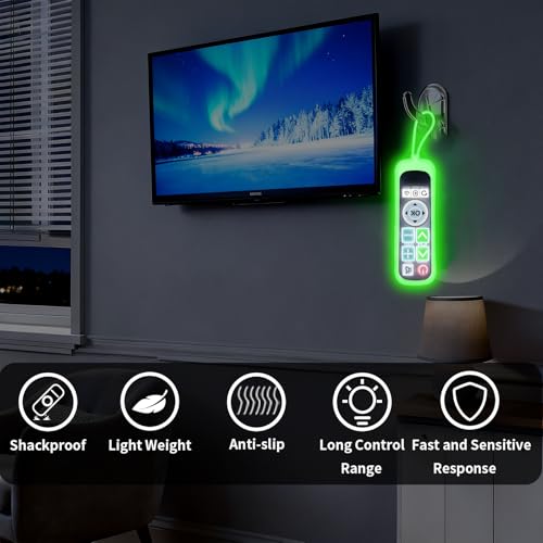 Backlit Big Button TV Remote Replacement for LG TV with Cover & Hook
