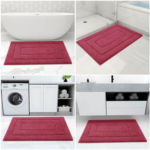 Microfiber Bathroom Rugs 24x16