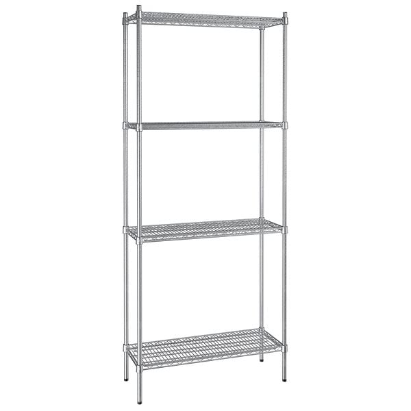 14" x 36" NSF Stainless Steel 4