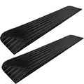 1" Rise Rubber Power Wheelchair Scooter Threshold Ramp (2 Count)