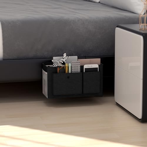 Bedside Caddy Bedside Storage Hanging Organizer for Bunk Dorm Bed Rail