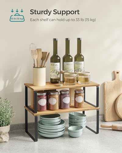 Cabinet Organizer Shelf (4 Count)