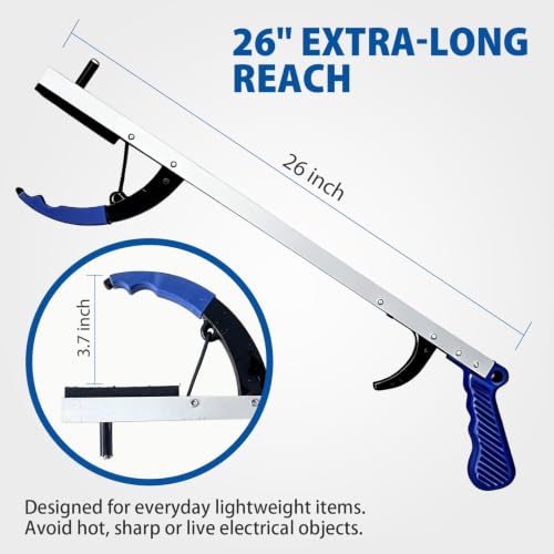 Blue Jay 26" Reacher Grabber Tool for Seniors