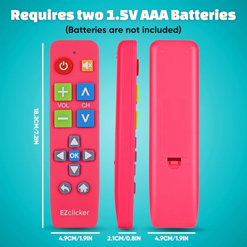 Big Button Universal TV Remote