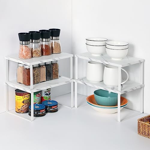 Cabinet Organizer Shelf (4 Count)