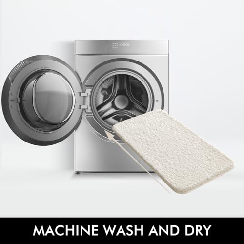 Ivory Toilet Bathroom Rug U