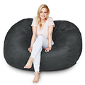 Luxurious 5ft Large Bean Bag Chair with Microsuede Cover