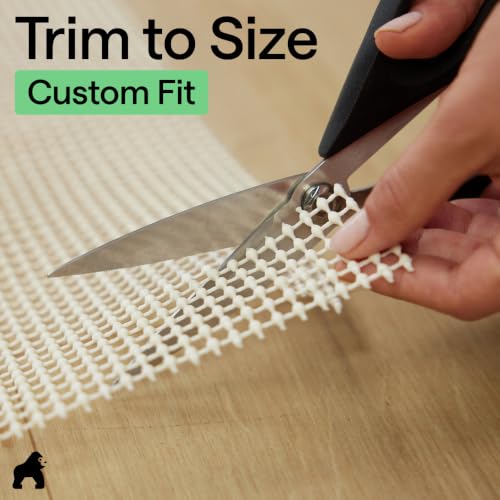 Slip Resistant Rug Pads for Hardwood Floor 7x10 Cream (70 Sq Ft)