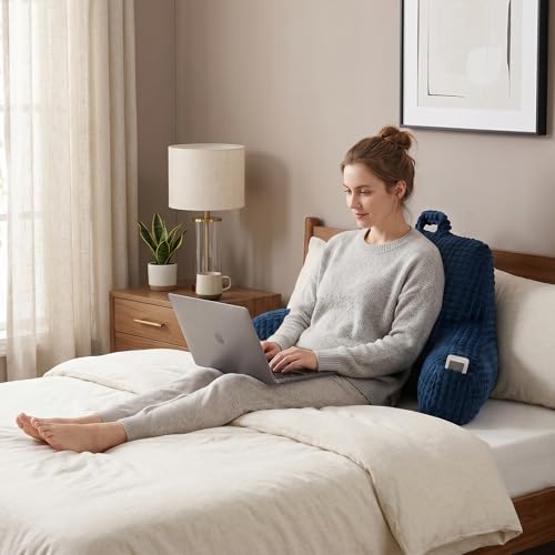 Reading Pillow with Arms for Bed Sitting