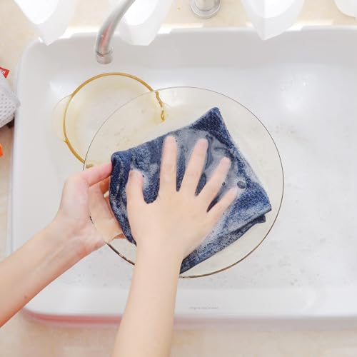 100% Cotton Waffle Weave Kitchen Dish Cloths 8 (8 Count)