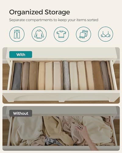 4 Pack Drawer Clothes Organizers (4 Count)