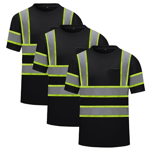 Hi Vis Safety Shirts (3 Count)
