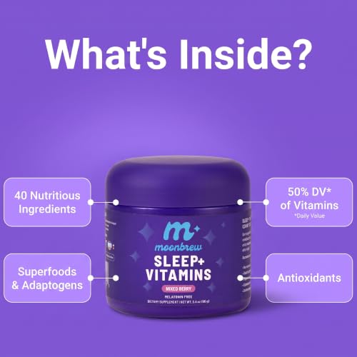 Mixed Berry Sleep & Vitamin Nighttime Drink Mix (3.4 Ounce)