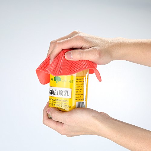 Jar Opener & Bottle Opener for Seniors with Arthritis (4 Count)