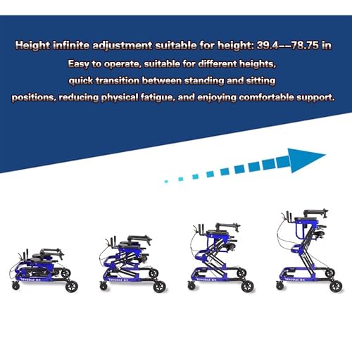 Adjustable Medical Walker with Stand