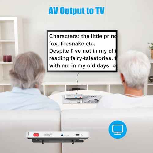 5" Portable Digital Video Magnifier