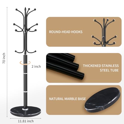 Metal Coat Rack Stand