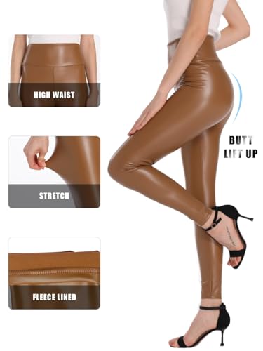 Faux Leather Pants for Women