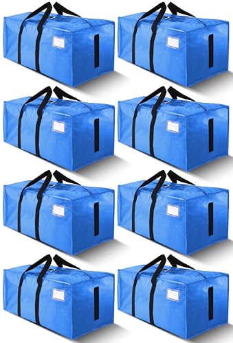 Supports 200lbs Heavy Duty Moving Bags (8 Count)