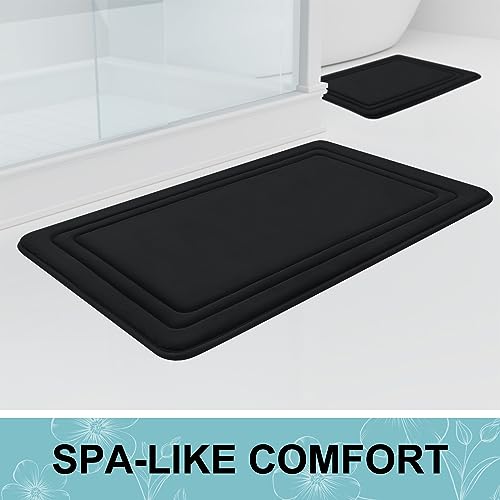 Memory Foam Bath Mat Rug 59x34