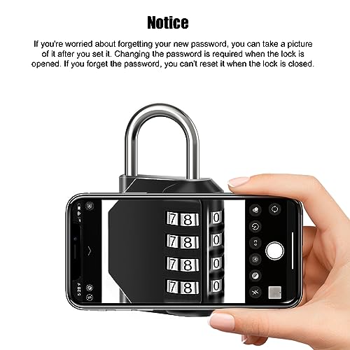 4 Digit Combination Lock (8.4199 Ounce)