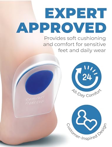 Gel Heel Cups for Heel Pain Relief