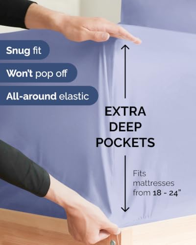 Extra Deep Flex Top Split Head King Sheet Set