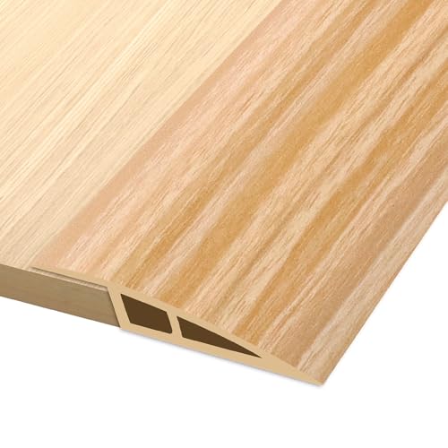 Vinyl Floor Transition Strip Self Adhesive Door Threshold Strip (6.6 Foot)