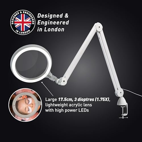 Omega 7 LED Magnifying Lamp