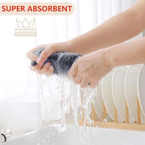 100% Cotton Waffle Weave Kitchen Dish Towels 12 (12 Count)