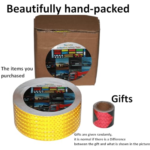 Yellow Reflective Tape Outdoor Waterproof 3 inch