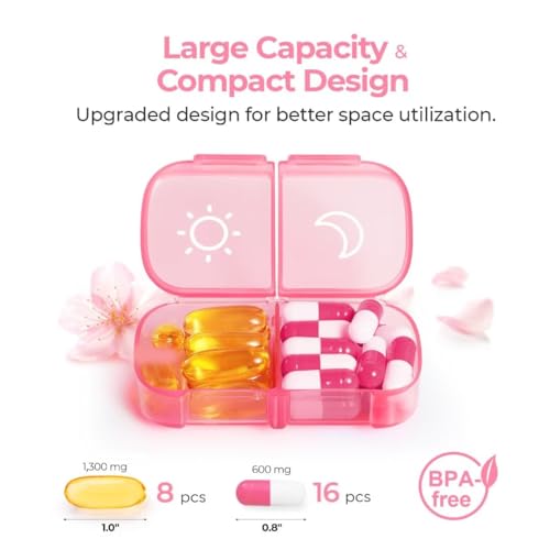 Weekly Pill Organizer 2 Times a Day (14 Count)