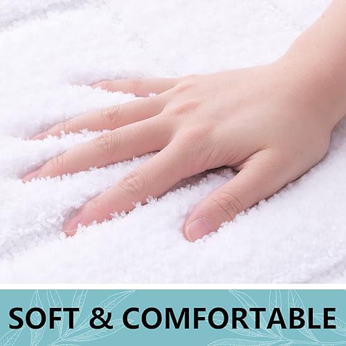Microfiber Bathroom Rugs 24x16