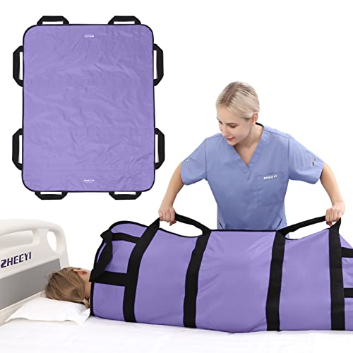 Multipurpose 48" x 40" Positioning Bed Pad with Reinforced Handles
