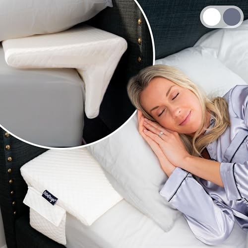 Bed Wedge Pillow Set for Headboard Gap Up to 7"