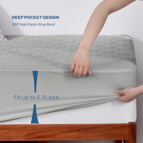 2 Pack Waterproof Mattress Protector Twin XL (2 Count)
