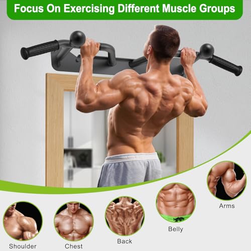 Wall Mount Pull Up Bar Heavy Duty Steel Joist Mount Chin Up Bar
