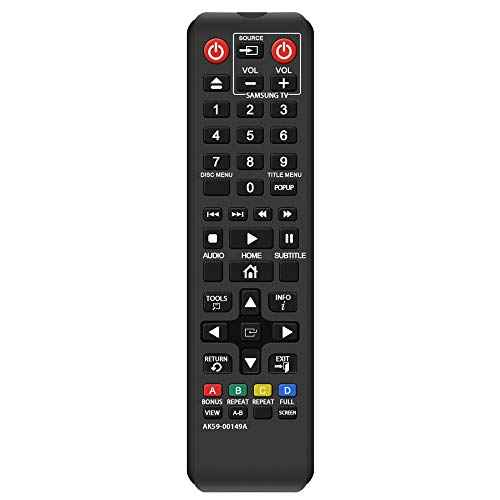 AK59 00149A Remote Replacement for Samsung DVD BD Blu