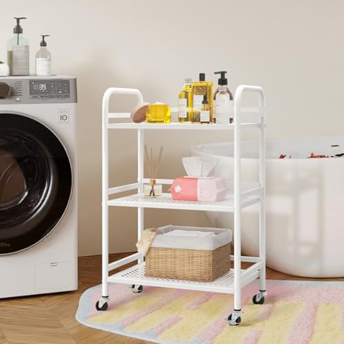 3 Tier Rolling Cart (3 Count)