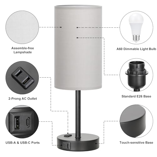 Touch Bedroom Lamp