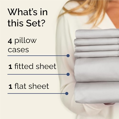 King 6 Piece Bed Sheet Set